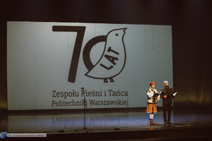 Zdjęcia z jubileuszu 70-lecia Zespołu Pieśni i Tańca Politechniki Warszawskiej - 8 zdjęcie w galerii.